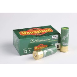Cartouches Vouzelaud - La Centenaire tube carton - Cal. 12/65 N°6 bte de 10