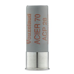 Cartouches Vouzelaud Acier 70 ACP Hautes performances - Cal. 12/70 N°3 bte de 10