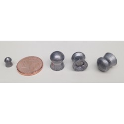 Plombs Exact tête ronde 9 mm (Cal. 35) bte de 100
