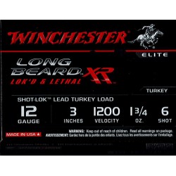 Winchester XR long beard - Cal. 12/76 N°4 bte de 10