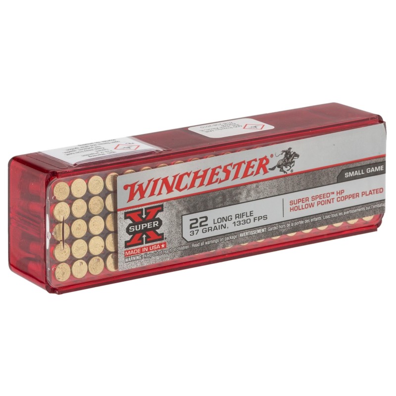 Cartouches Super X cal. 22 LR bte de 100 Cartouches Super X cal. 22 LR bte de 100