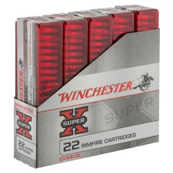 Cartouches Super X cal. 22 LR bte de 100