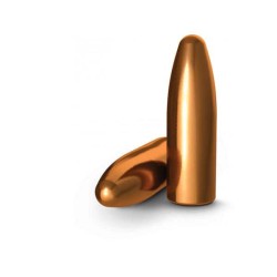 Ogives H&N - CUIVREES cal .222 Rem 55gr RN (Tête Ronde) bte de 1000