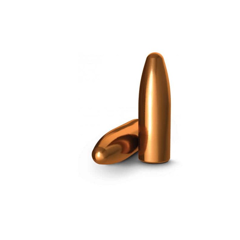 Ogives H&N - CUIVREES cal .222 Rem 55gr RN (Tête Ronde) bte de 1000 Ogives H&N - CUIVREES cal .222 Rem 55gr RN (Tête Ronde) bte de 1000