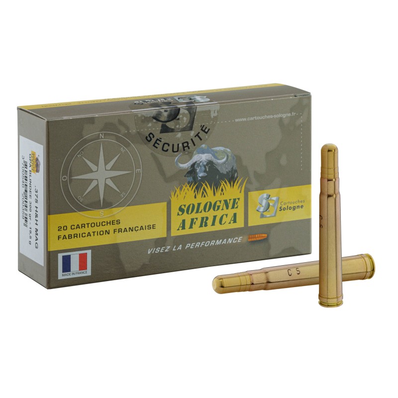 375 H&H Sologne à balle GPA Blindée 375 H&H Sologne à balle GPA Blindée