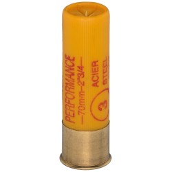 Cartouches Vouzelaud Acier 70 ACP Hautes Performances - Cal. 20/70 N°4 bte de 10