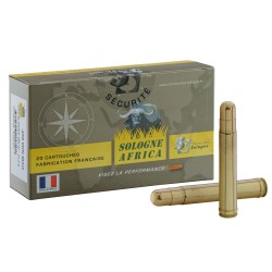 Munition à percussion centrale Benett Cal. 458Win. Mag.