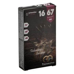 Sauvestre à balle grand gibier - Cal. 16/67 bte de 6
