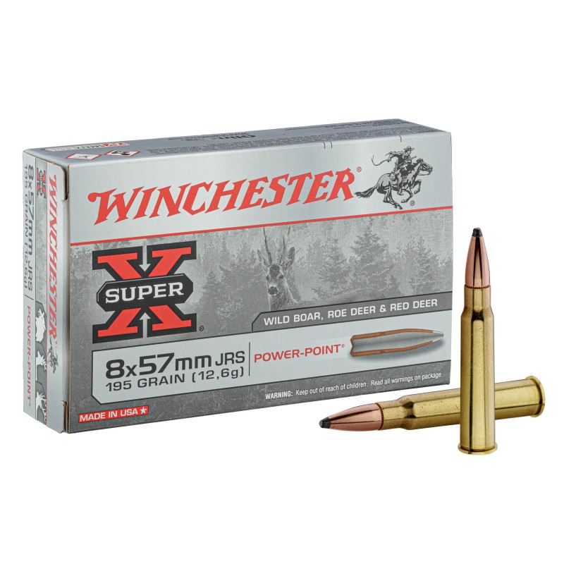 Winchesterr 8 x 57 JRS Power Point bte de 20 Winchesterr 8 x 57 JRS Power Point bte de 20