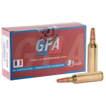 Sologne .270WSM à balle GPA