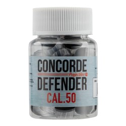 Cal. 50 - Billes de Défense à ailettes caoutchouc - Pot de 30 munitions Sniper