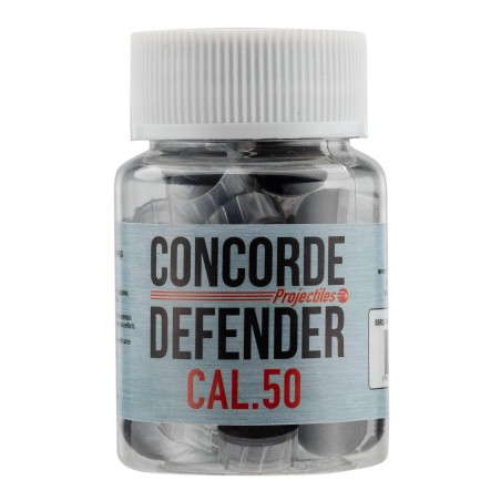 Cal. 50 - Billes de Défense à ailettes caoutchouc - Pot de 30 munitions Sniper