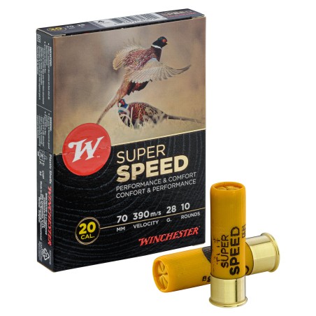 Winchester Super Speed G2 - calibres 20/70 N°6 bte de 10