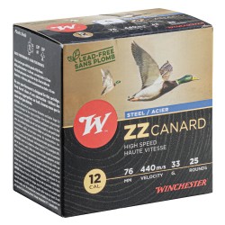 Winchester HP ZZ Canard Acier - Cal. 12/76 N°4 bte de 25