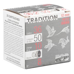 Cartouches Fob Tradition - Cal 12 mm N°4 bte de 25