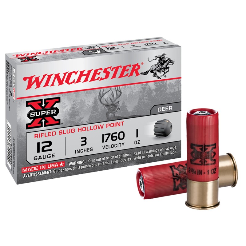 CartoucheWinchester SUPER-X - Cal 12/76 bte de 5