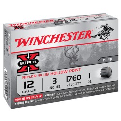 CartoucheWinchester SUPER-X - Cal 12/76 bte de 5