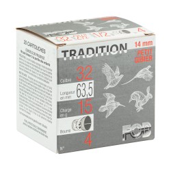 Cartouches Fob Tradition - Cal 14 mm x 25 N°5 bte de 25