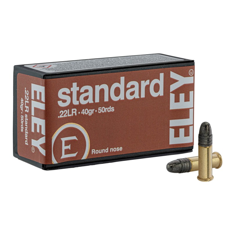 Cartouches Eley Standard cal. 22 LR bte de 500 Cartouches Eley Standard cal. 22 LR bte de 500