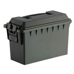 Set 4 caisses à munitions avec bac de transport
