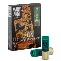 Cartouches Mary Arm ARX Super Dispersante - Cal. 12/70 N°7 bte de 10