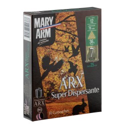Cartouches Mary Arm ARX Super Dispersante - Cal. 12/70 N°8 bte de 10