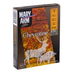 Cartouches Mary Arm Chevrotine - Cal. 12/67 bte de 10
