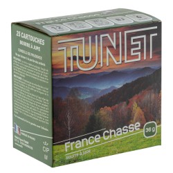 Cartouches TUNET France Chasse 12/70 N°5 bte de 25