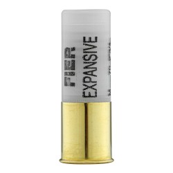 Cartouche Fier à balle Expansive Nature 24,3 g - Cal.12/70 bte de 5