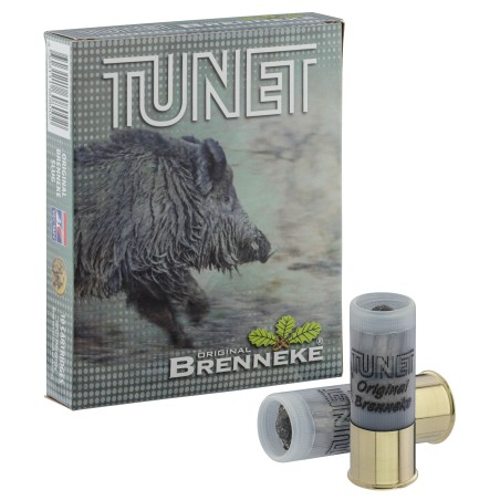 Cartouches TUNET Brenneke bourre grasse 12/67 bte de 10