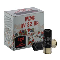 Cartouches Fob HV Acier haute performance - Cal. 12/70 N°4 bte de 25