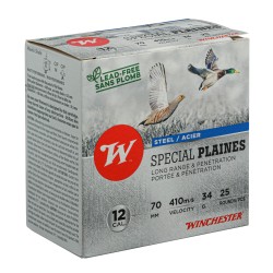 Cartouches Winchester 12/70 34g Acier Hautes Performances N°5 bte de 25