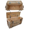 Caisse à munition en bois de surplus