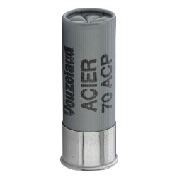 Cartouches Vouzelaud Acier 70 ACP Hautes Performances - Cal. 12/70 N°6 bte de 10