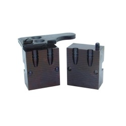Moule à balle Soft Point simple cavité Lyman pour armes d'épaule Flat Nose .45-70 Government 457658SC