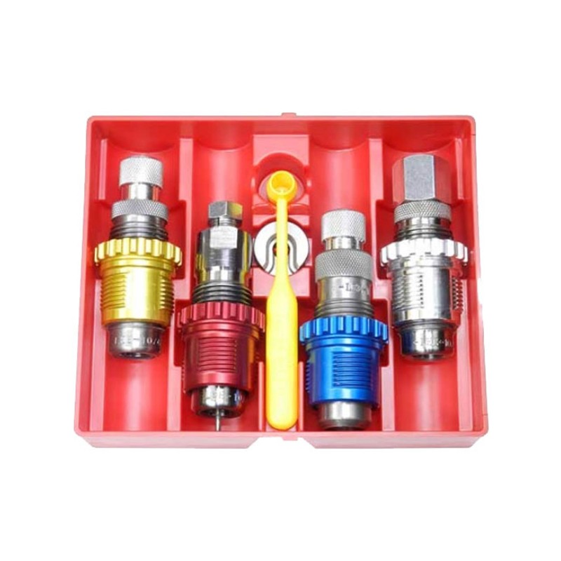Jeu de 4 matrices Carbide Breech Lock Lee 9 x 19 Jeu de 4 matrices Carbide Breech Lock Lee 9 x 19