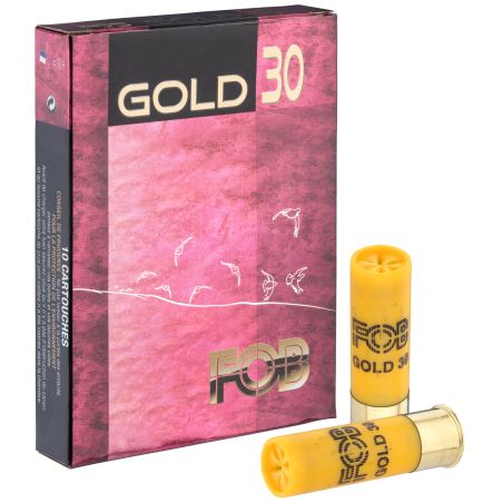 Cartouches Fob Gold 30 - Cal. 20/70 N°4 bte de 10