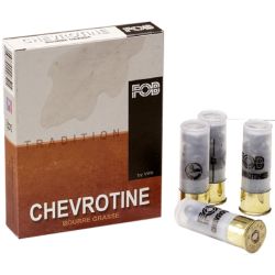 Cartouches Fob Tradition chevrotine - Cal. 12/70 bte de 10