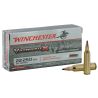 Winchester Cal. 22-250 REM 55gr Jacketed soft point bte de 20