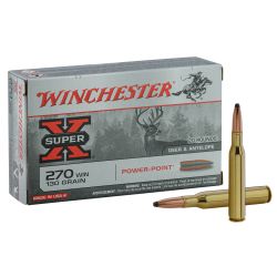 Winchester Cal. 270Win 150gr Power point bte de 20
