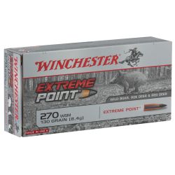 Winchester Cal. 270WSM -123gr Extreme Point bte de 20