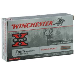 Winchester cal. 7 mm Rem Mag 150gr Power point bte de 20