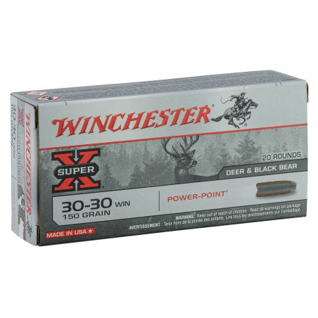 Winchester Cal. 30-30Win 150gr Power point bte de 20