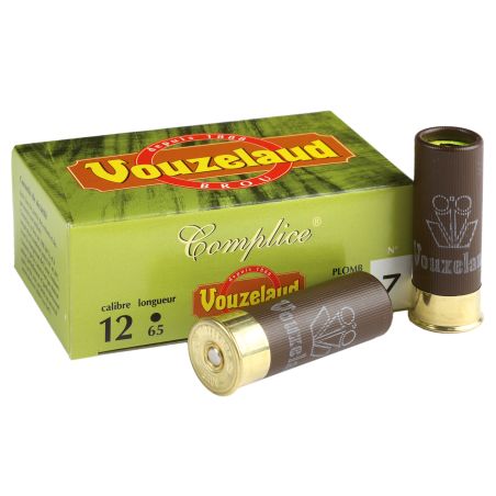 Cartouches Vouzelaud - Complice 65 - Cal. 12/65 N°7 bte de 10