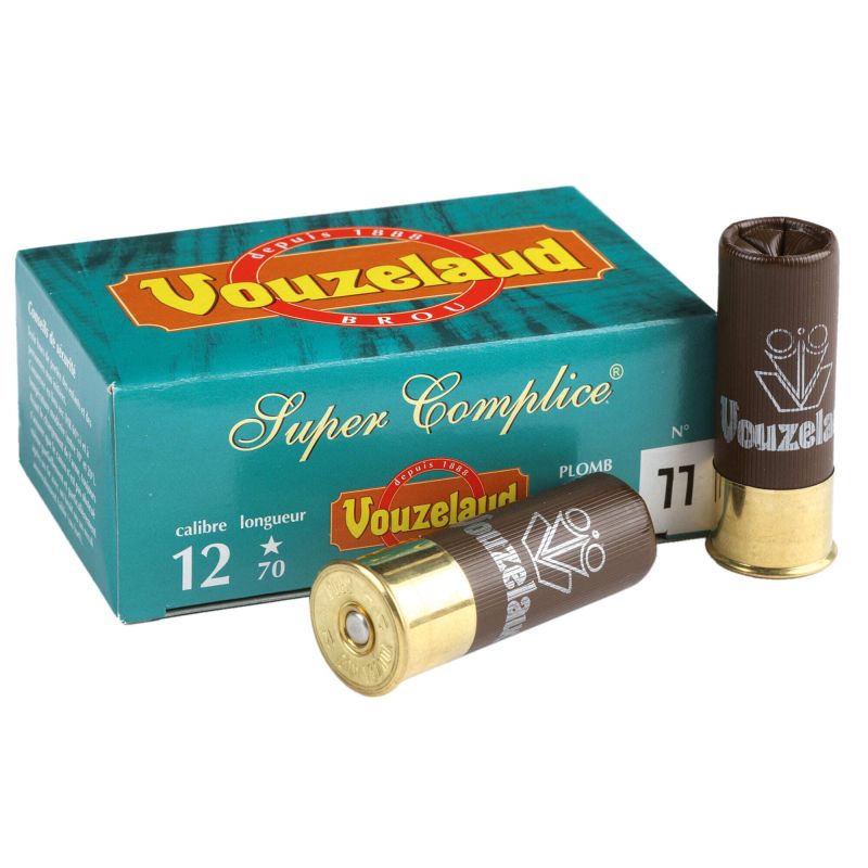 Cartouches Vouzelaud - Super Complice 70 - Cal. 16/70 N°7 bte de 10 Cartouches Vouzelaud - Super Complice 70 - Cal. 16/70 N°7 bte de 10