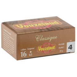 Cartouches Vouzelaud - Classique petit culot - Cal. 16/65 N°6 bte de 10