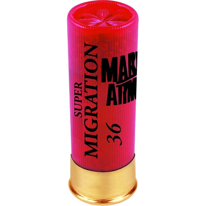 Cartouches Mary Arm Super Migration 36g Duo - Cal. 12/70 N°7.5 & 9 bte de 100 Cartouches Mary Arm Super Migration 36g Duo - Cal. 12/70 N°7.5 & 9 bte de 100