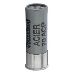 Cartouches Vouzelaud Acier 70 ACP Hautes Performances - Cal. 12/70 N°5 bte de 10