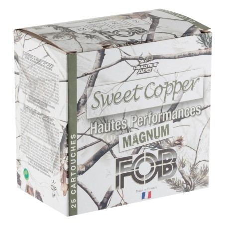 Cartouches Fob Sweet Copper Magnum 40 - Cal. 12/76 N°6 bte de 25