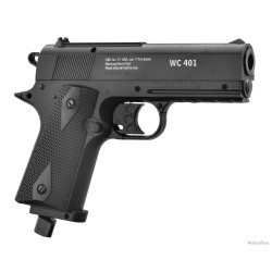 Pistolet CO2 culasse fixe BORNER WC 401 cal. 4.5mm BB's